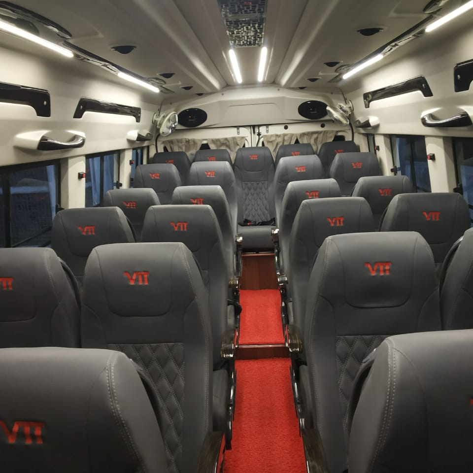 26 seater tempo traveller on rent in noida