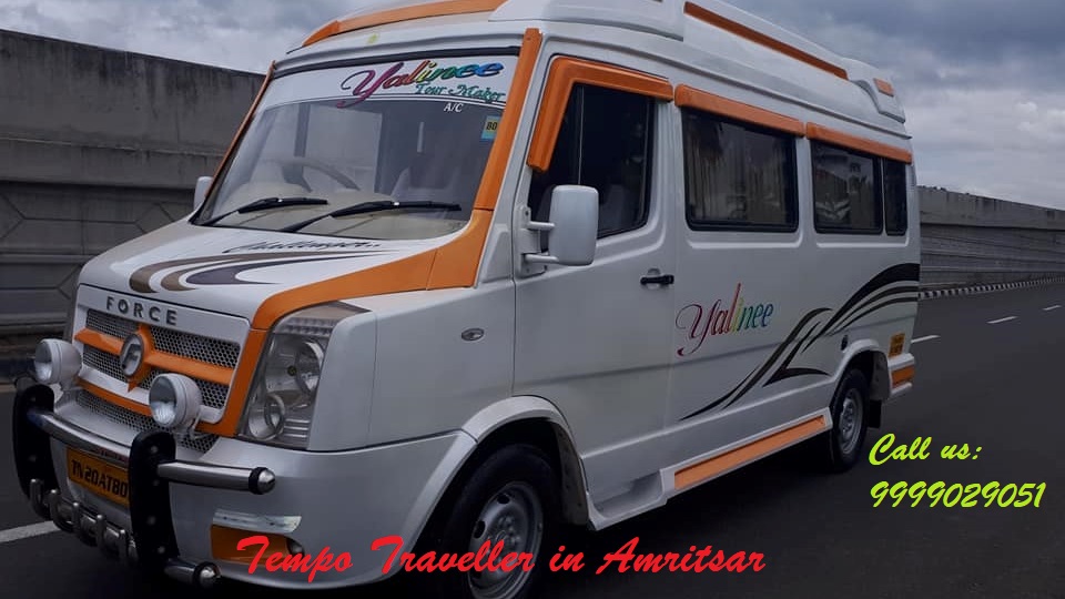 Tempo Traveller on rent in Amritsar