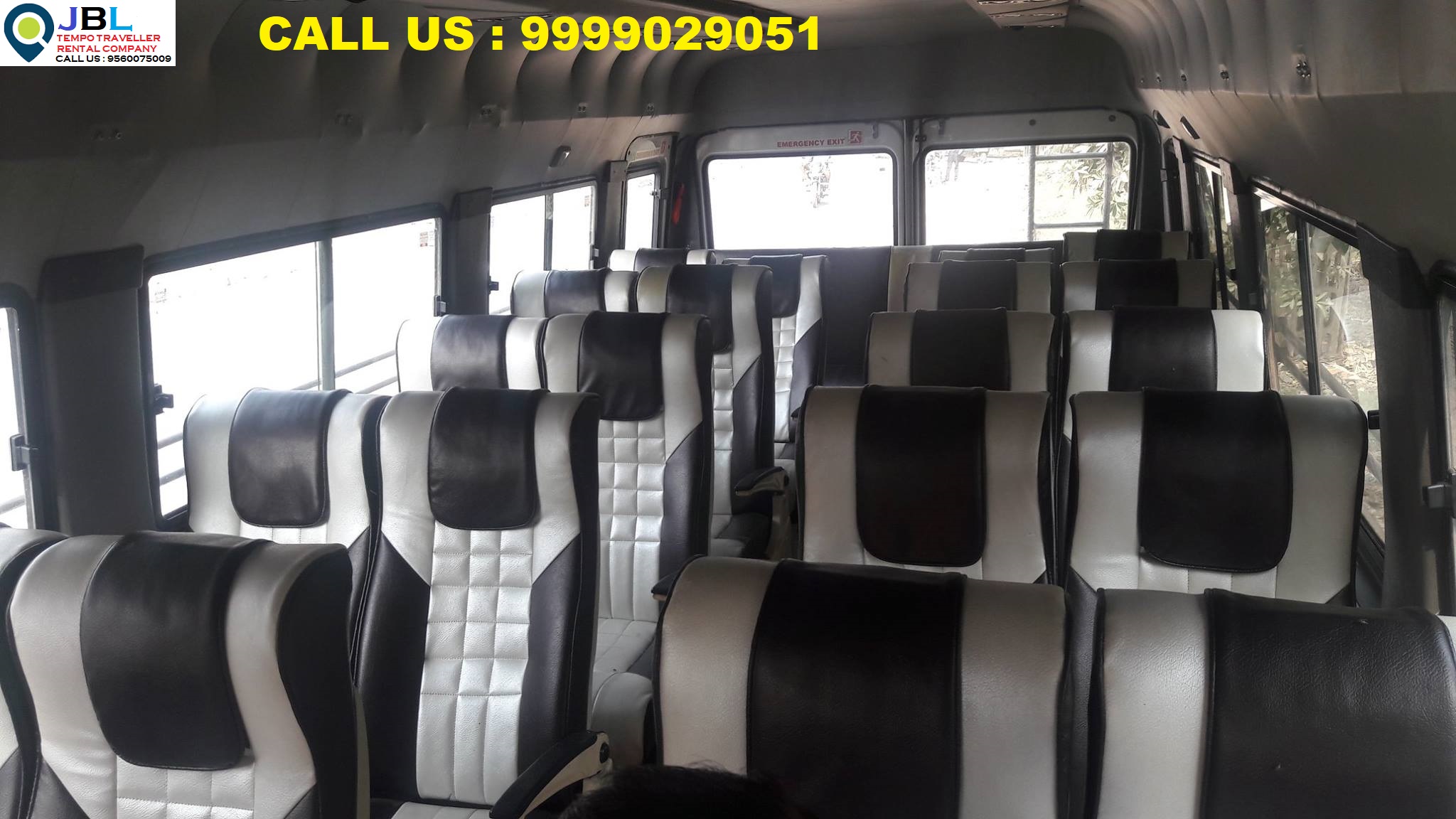Rent tempo traveller in Sector 80 Faridabad