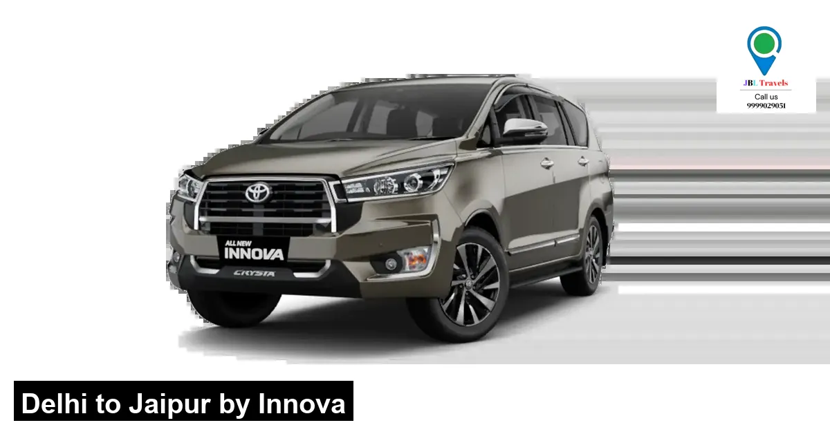 Innova to Jaipur