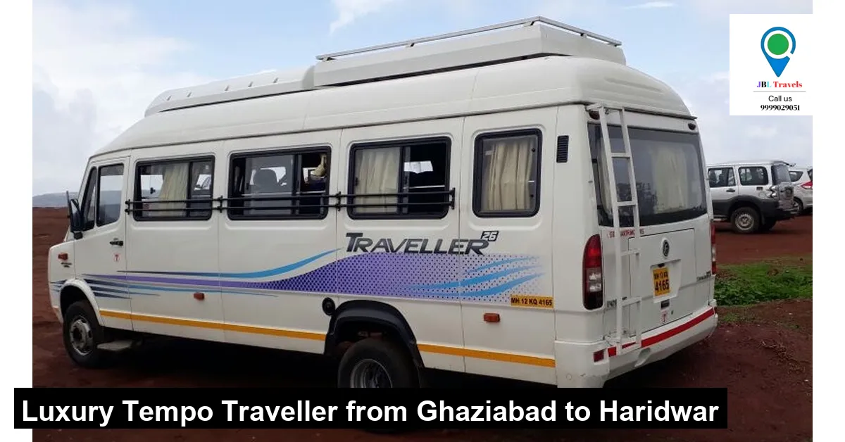 Tempo Traveller Rental: Ghaziabad to Haridwar