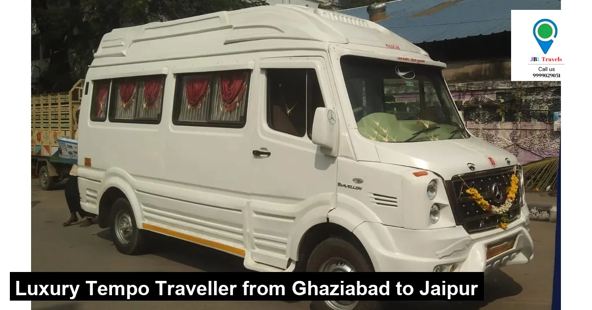 Tempo Traveller to Jaipur