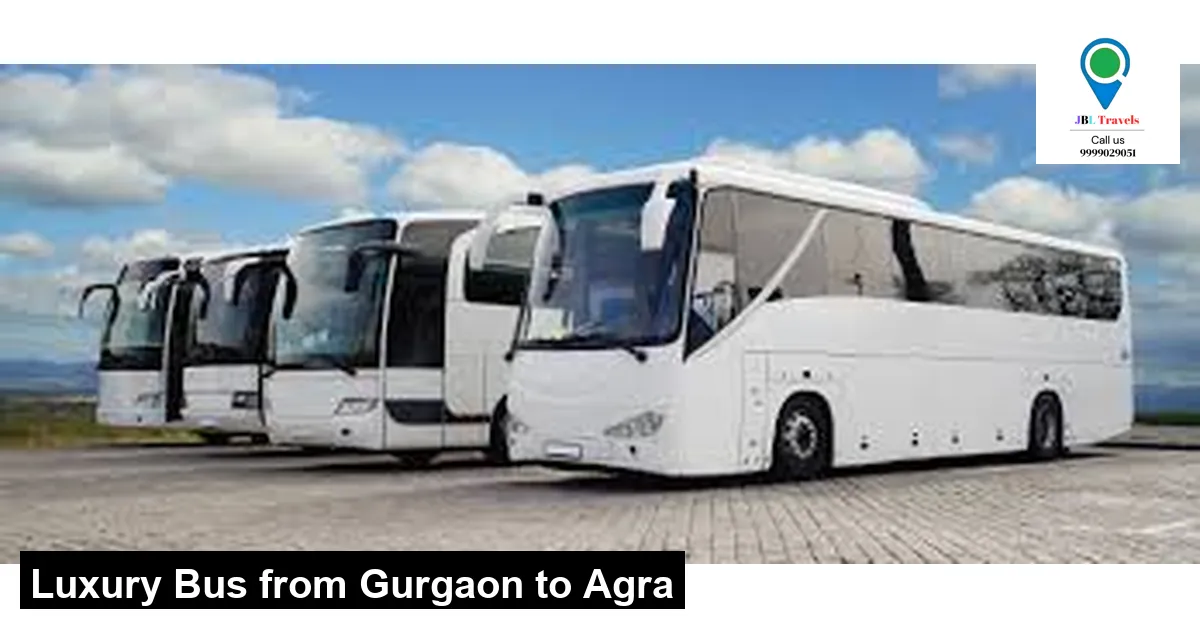 Bus Rental: Gurgaon to Agra