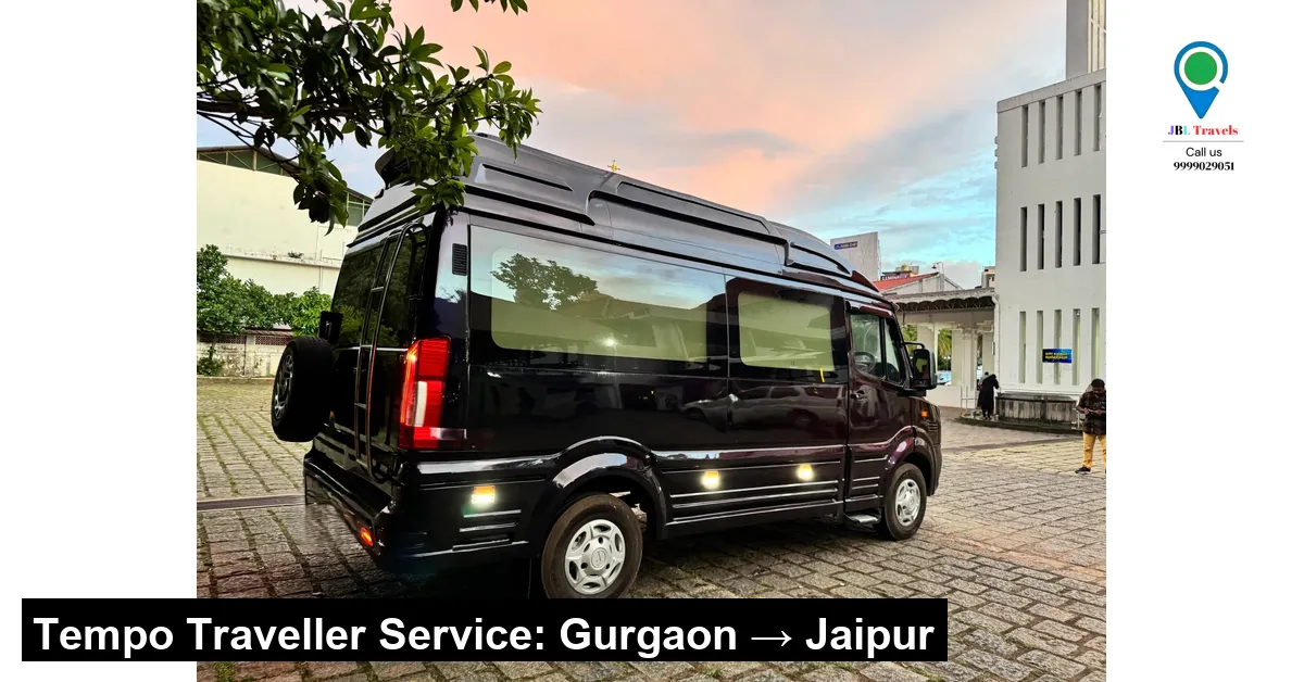 Tempo Traveller to Jaipur