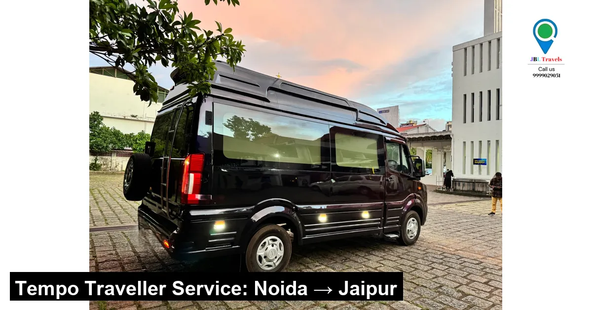 Tempo Traveller to Jaipur