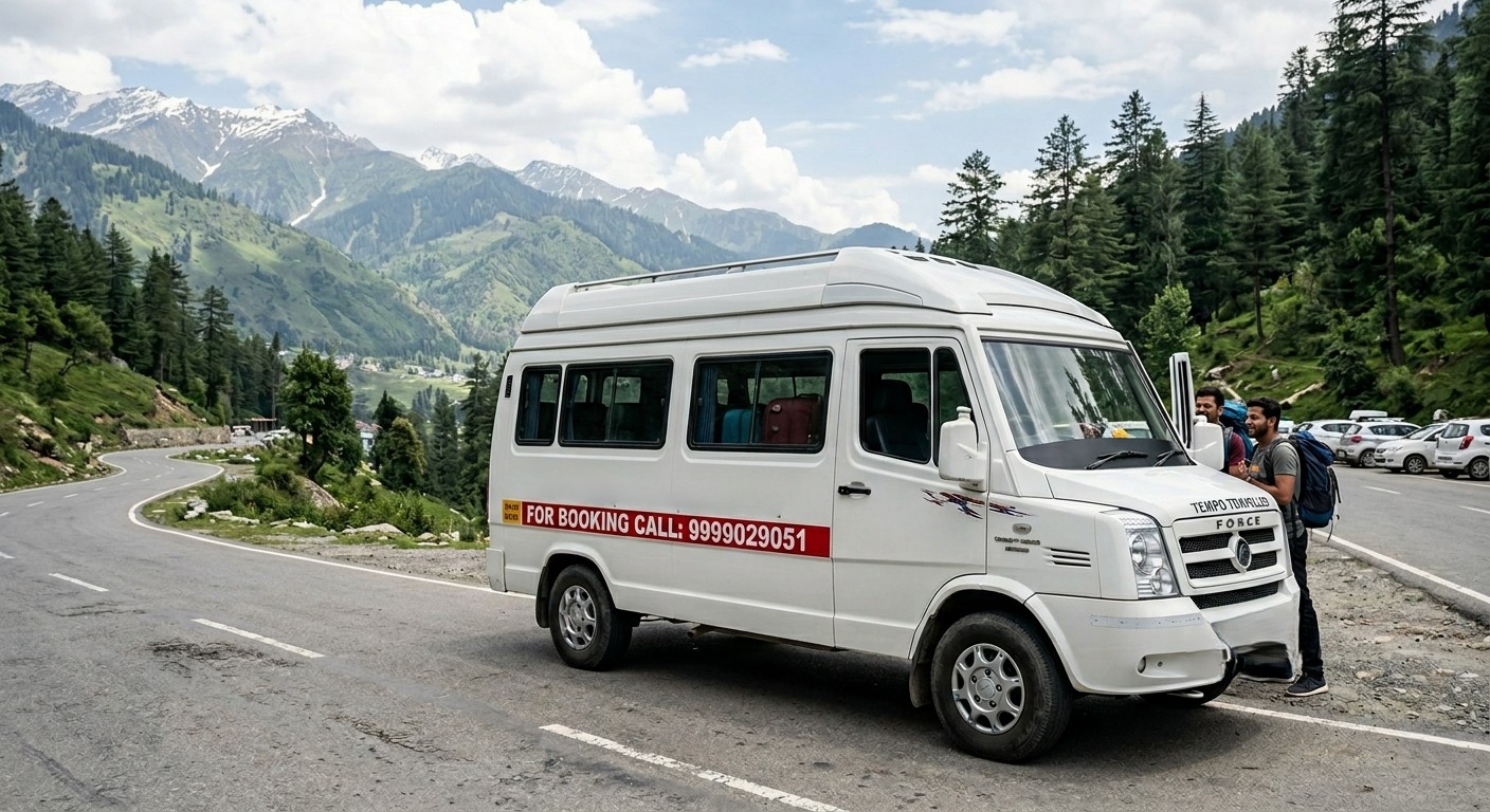 12 Seater Tempo Traveller