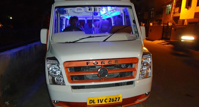 Tempo Traveller hire